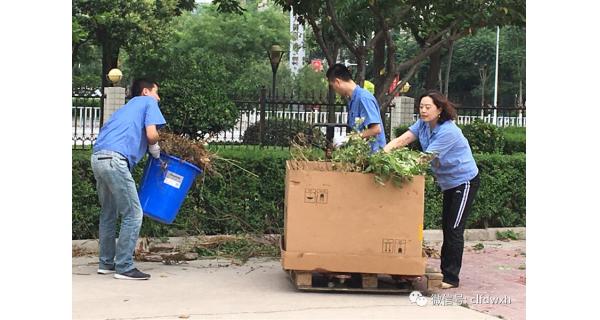 ▌長嶺紡電新聞 ▌迎接國衛(wèi)復(fù)審，長嶺紡電在行動！ ——長嶺紡電公司黨總支組織愛衛(wèi)義務(wù)勞動